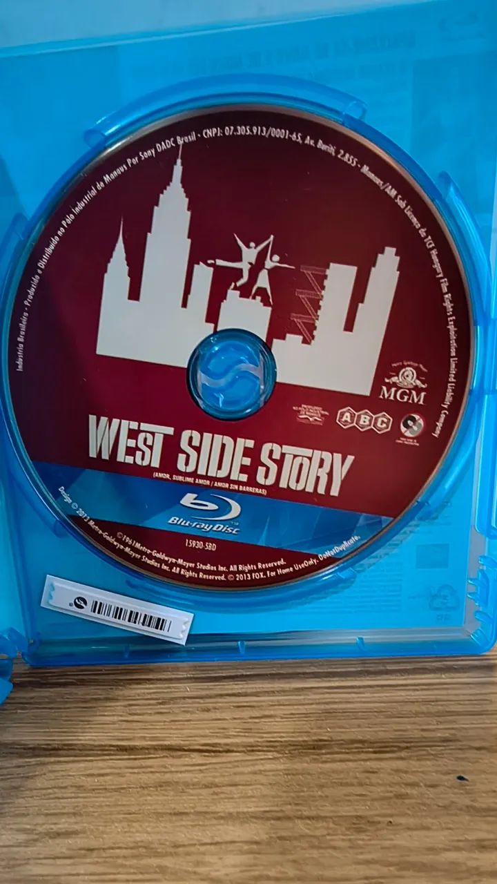Blu-ray Amor Sublime Amor Original Legendado  - Foto 5