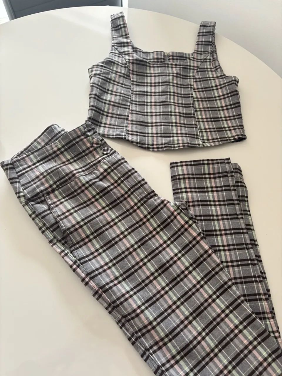 Conjunto chocris xadrez R$90,00 - Foto 5