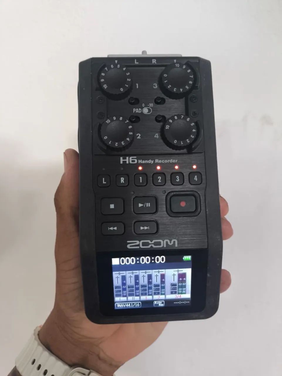 Microfone ZOOM H6 6 canais - Foto 4