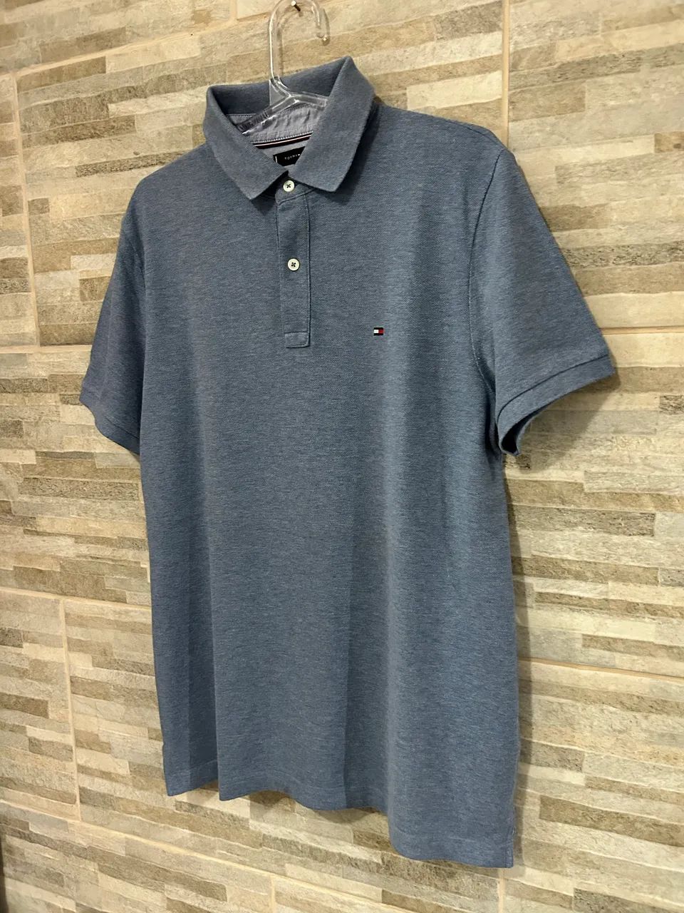 Camisa polo azul Tommy Hilfiger m - Foto 4