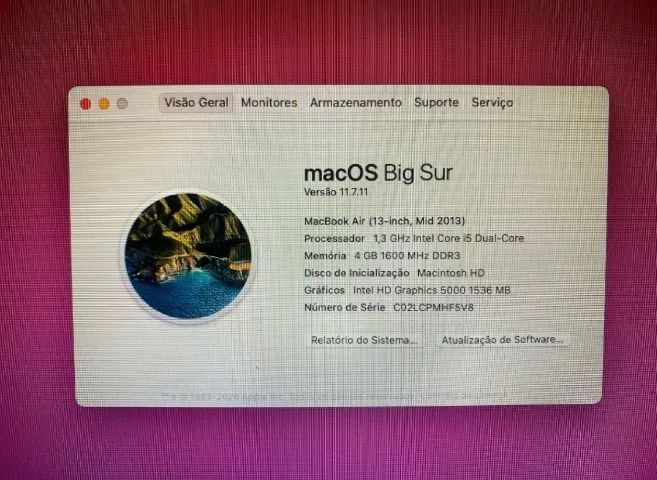 macbook air 2013 prata - Foto 3