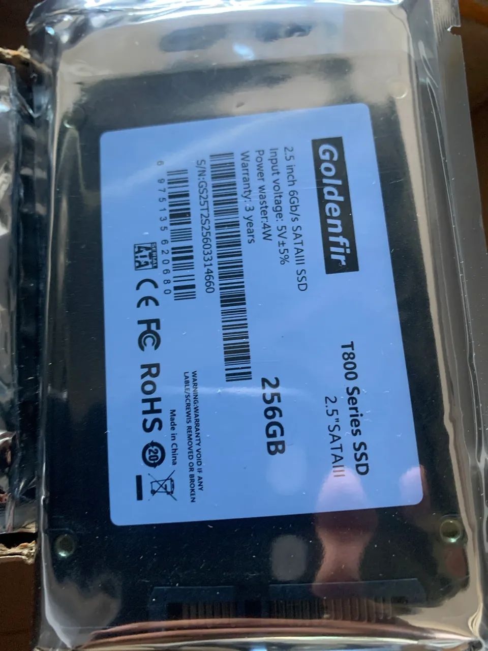 SSD 240gb/256gb NOVO GARANTIA ENTREGO