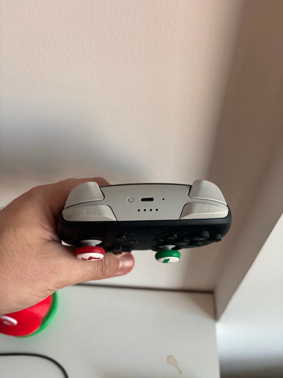 *IMPERDÍVEL* ORIGINAL NA CAIXA* Nintendo Pro Controller 2 - 4 meses de uso - Foto 2