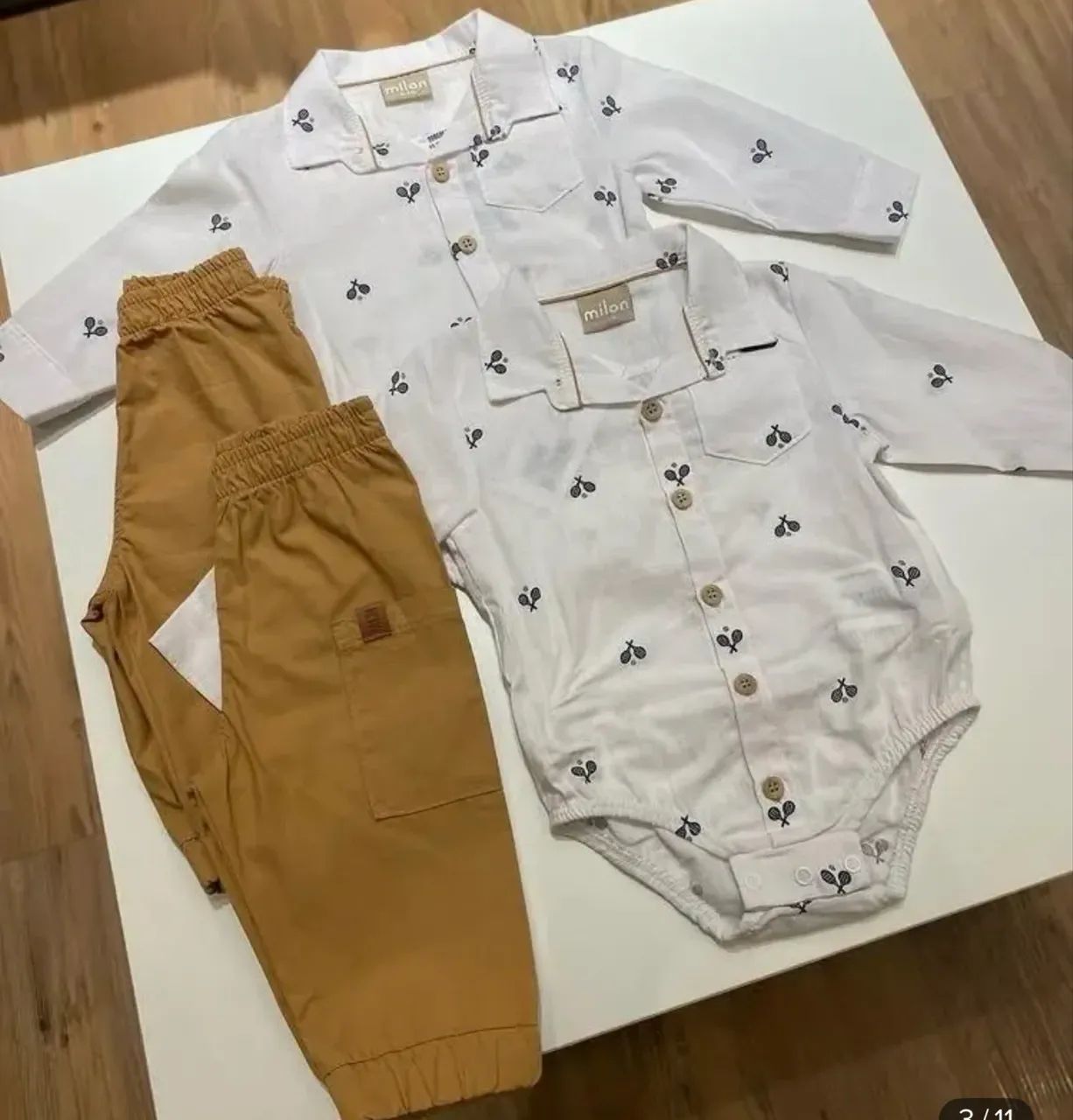 Conjunto Milon bebê menino  - Foto 3