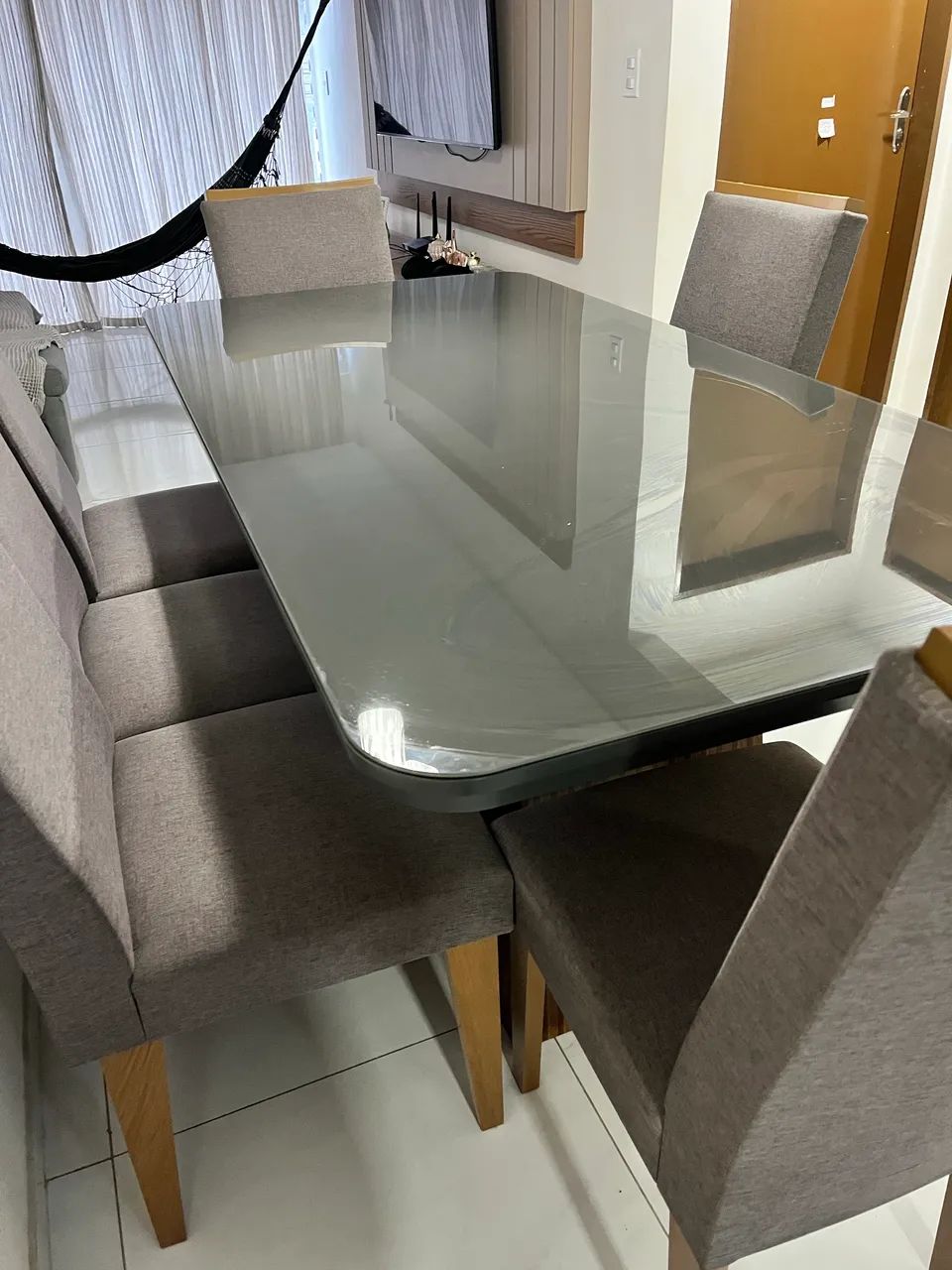 Mesa com 6 cadeiras  - Foto 4