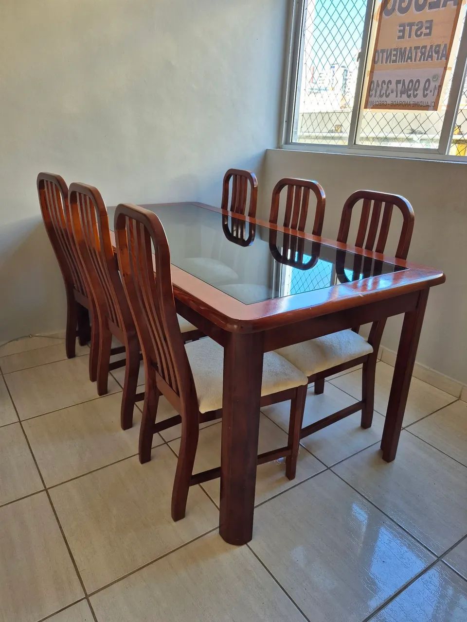 Mesa com 6 cadeiras Rudinik - Foto 2