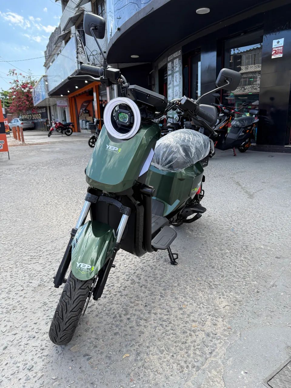 Scooter Elétrica RM verde 2000w
