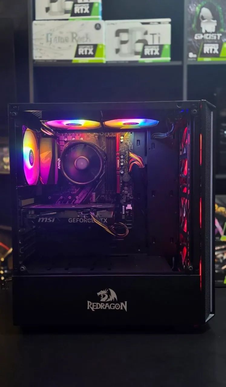 PC Gamer Ryzen 5 + RTX 3060 12GB - Foto 3