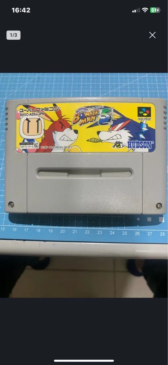 Bomberman 5 super Nintendo original 