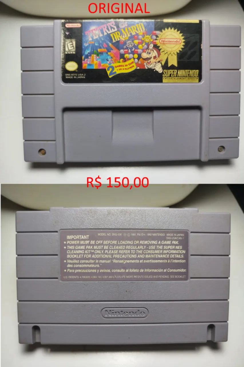 tetris e dr mario