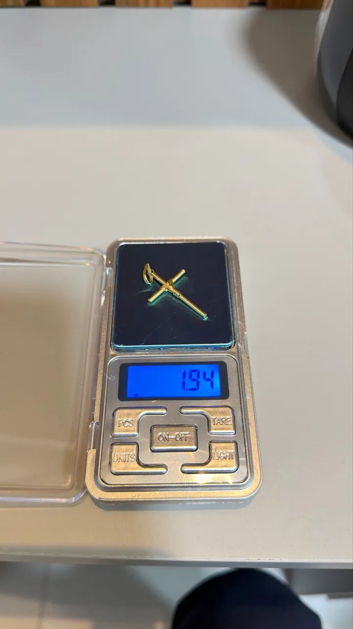 Corrente + Pingente em ouro 18K - Foto 5