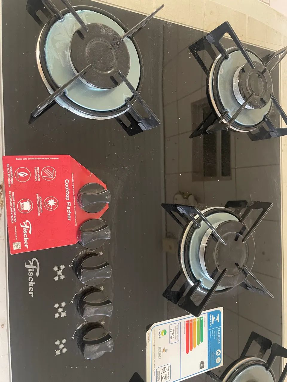 Fogão cooktop