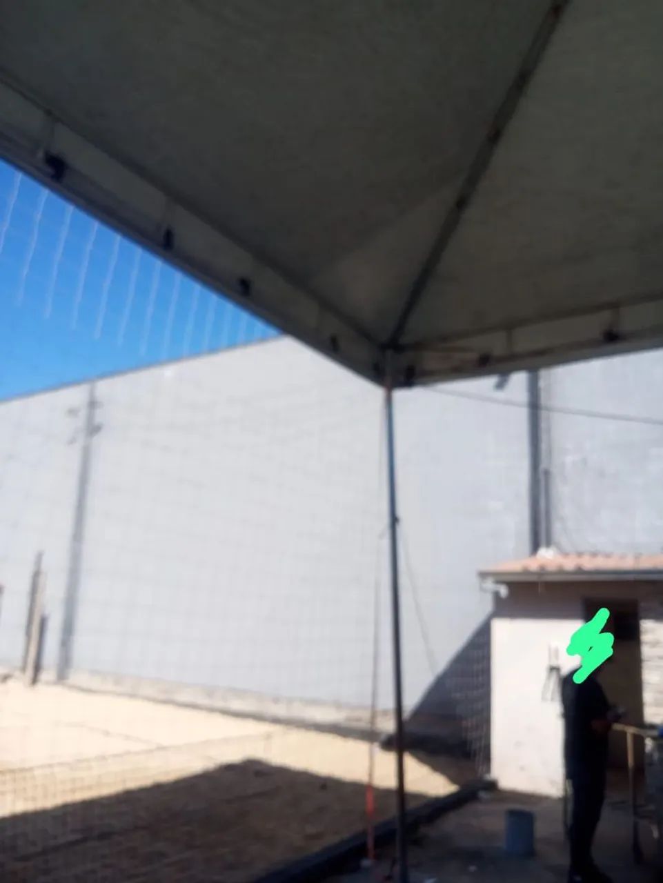 Tenda para área externa 