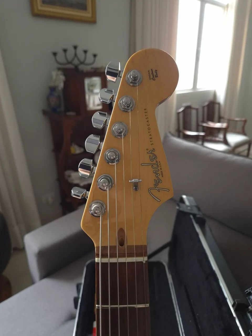 Fender Stratocaster American Standard Sunburst - Foto 4