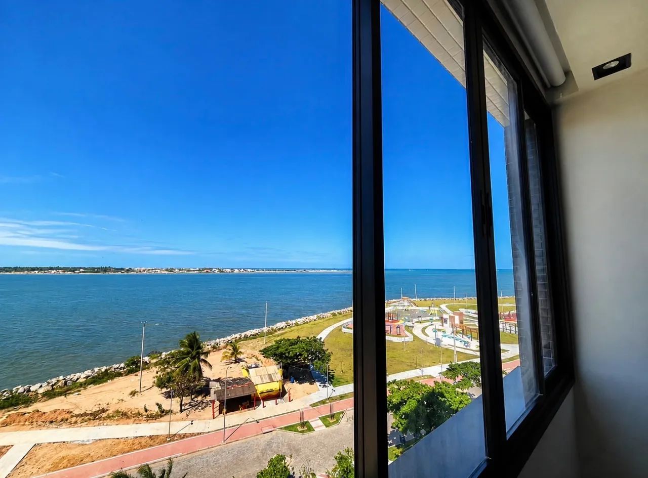 STUDIO MOBILIADO NO SMART RIO - VISTA PARA O MAR, CONFORTO E AUTOMAÇÃO
