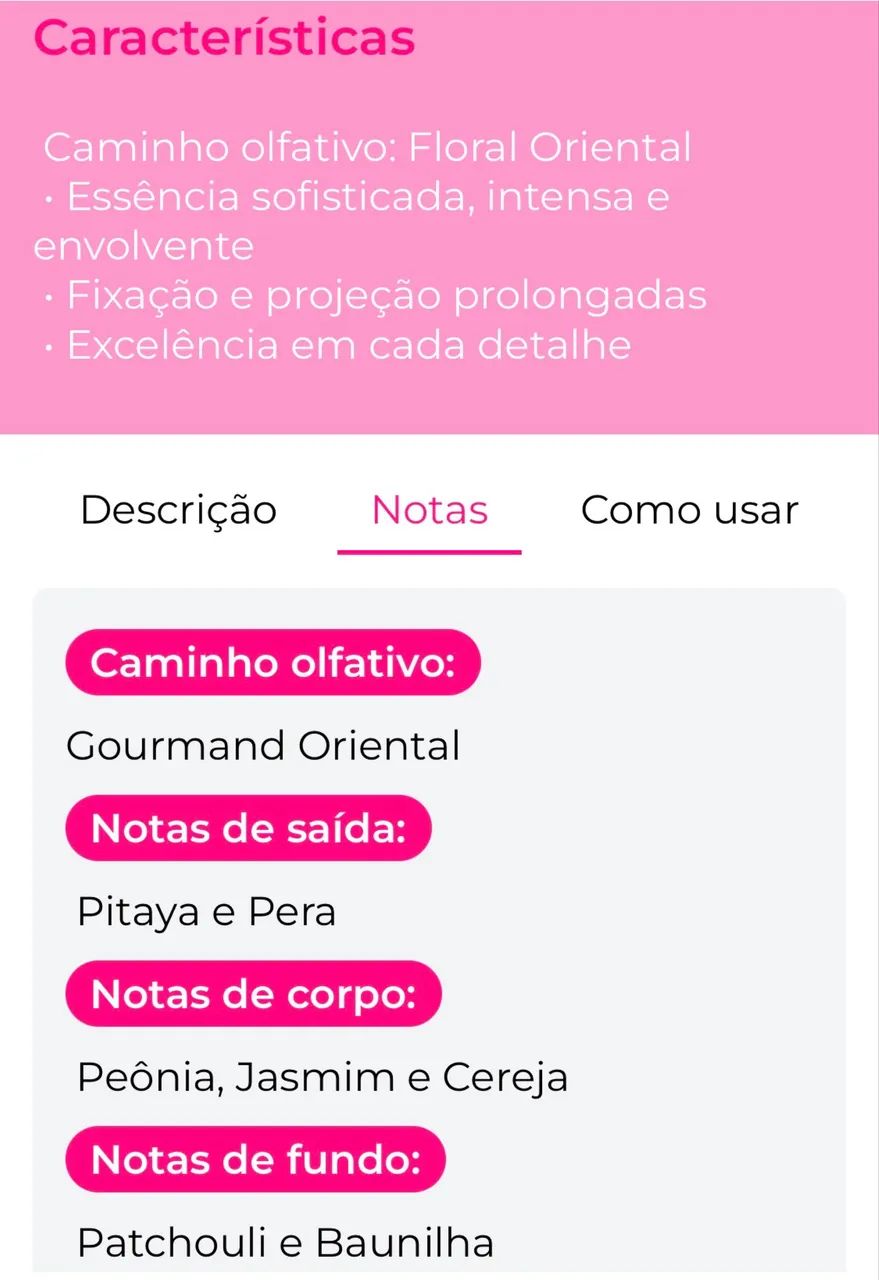 Body Splash Ruby Rhodolite (Wepink) por 40,00 - Foto 2
