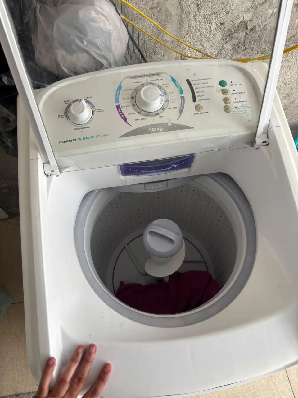 vendo máquina de lavar, 10 quilos - Foto 2