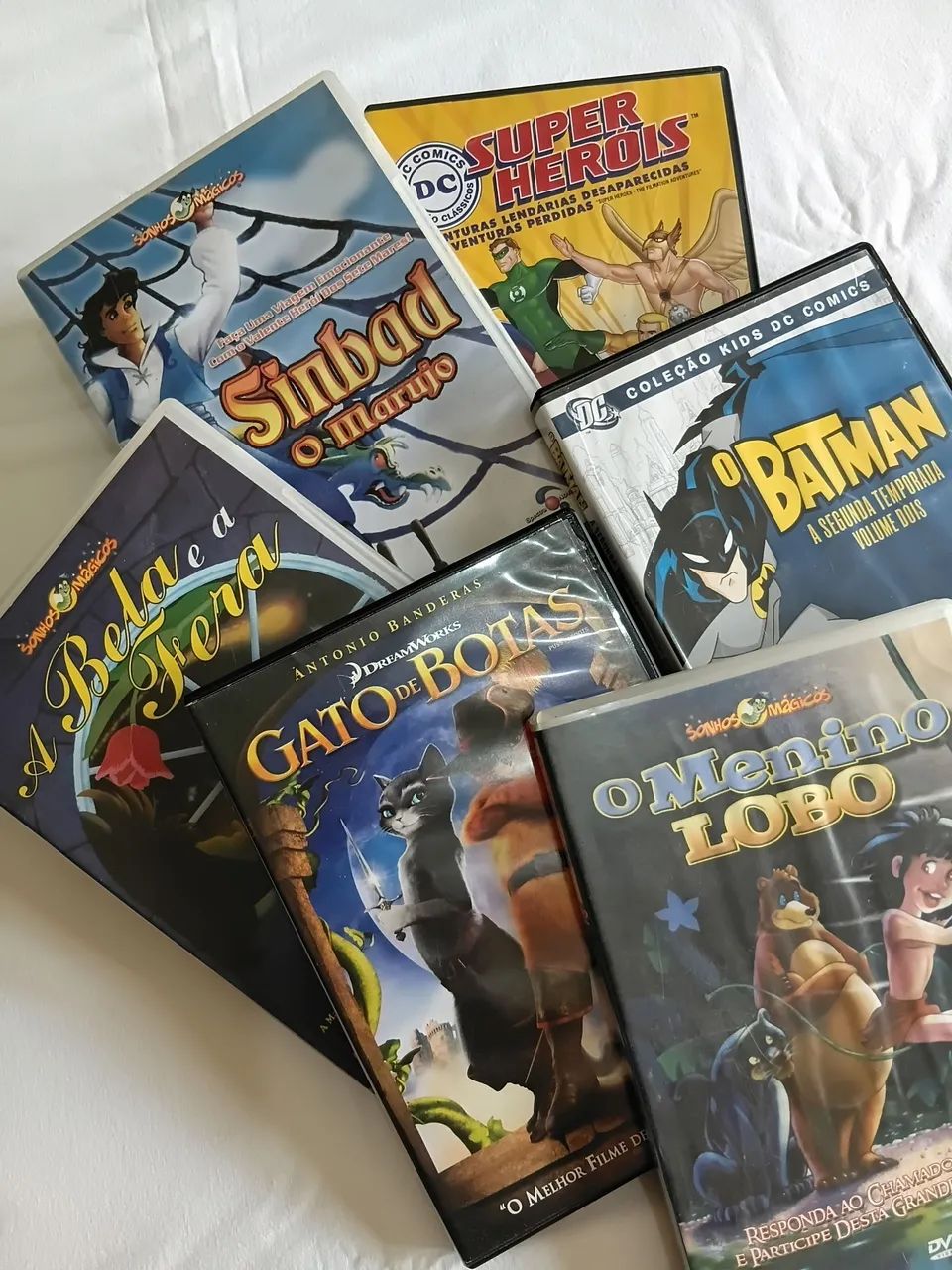 Kit 6 DVDs Desenhos Infantis(b) - Foto 2
