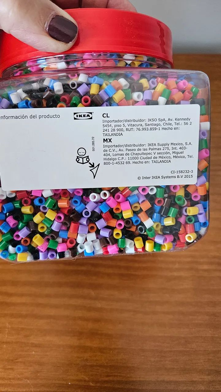Contas beads de plástico para bijuterias, artesanato - Foto 4