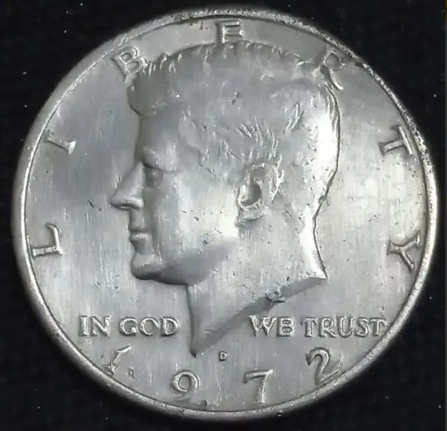 Half Dolar De 1972 - Letra D - Foto 2