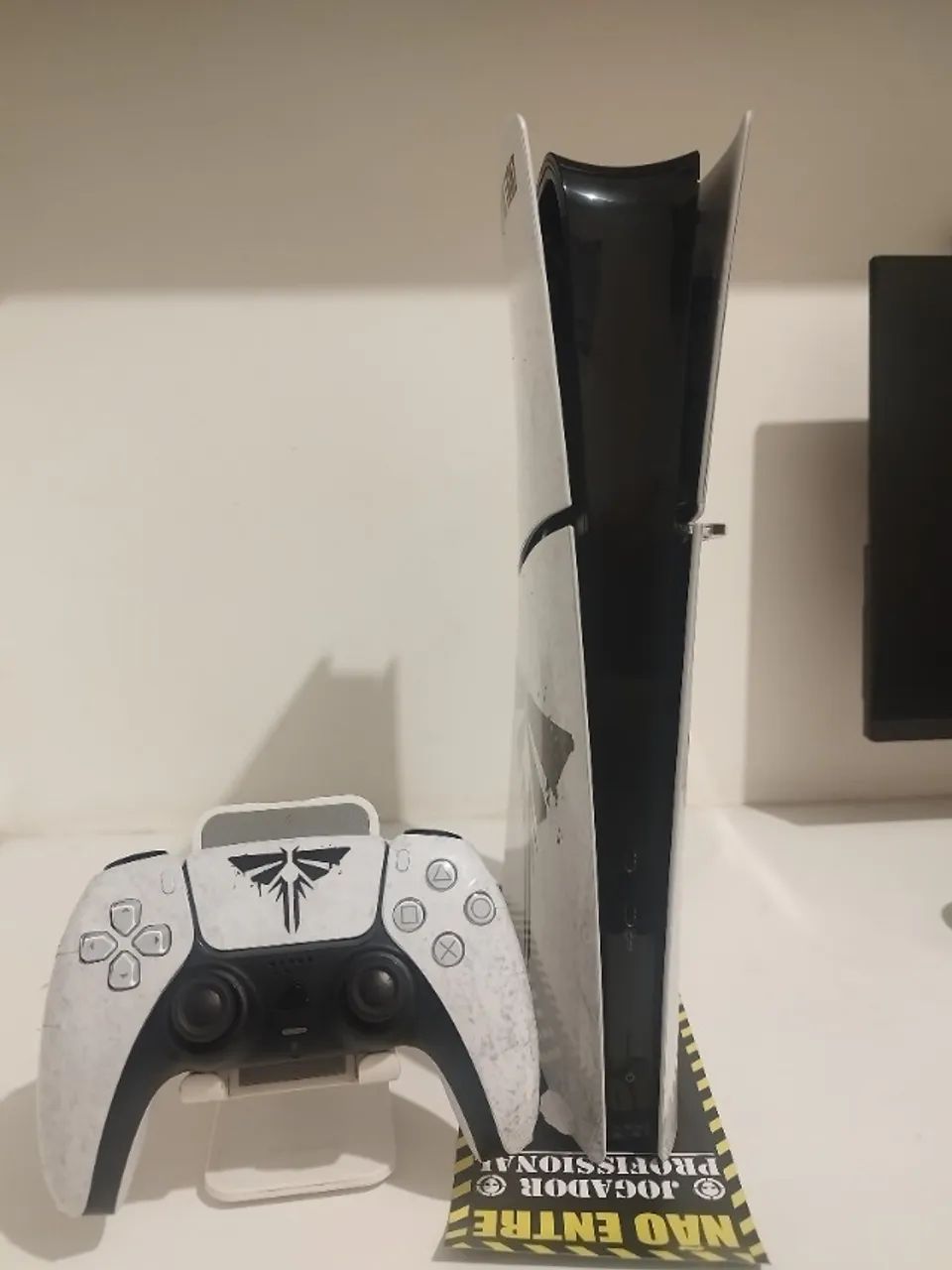 PS5 SLIM 1T - 1 CONTROLE + 2 JOGOS | PERFEITO ESTADO - Foto 5