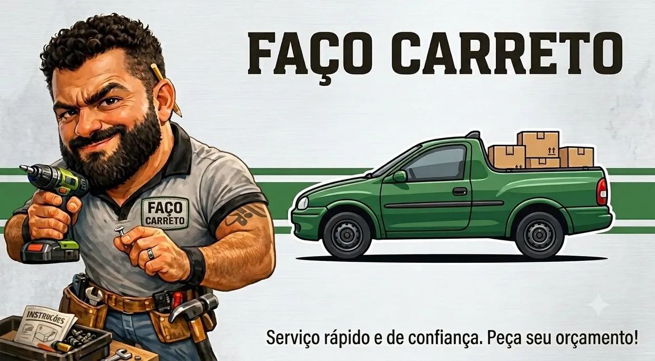 Faço pequenos carretos 