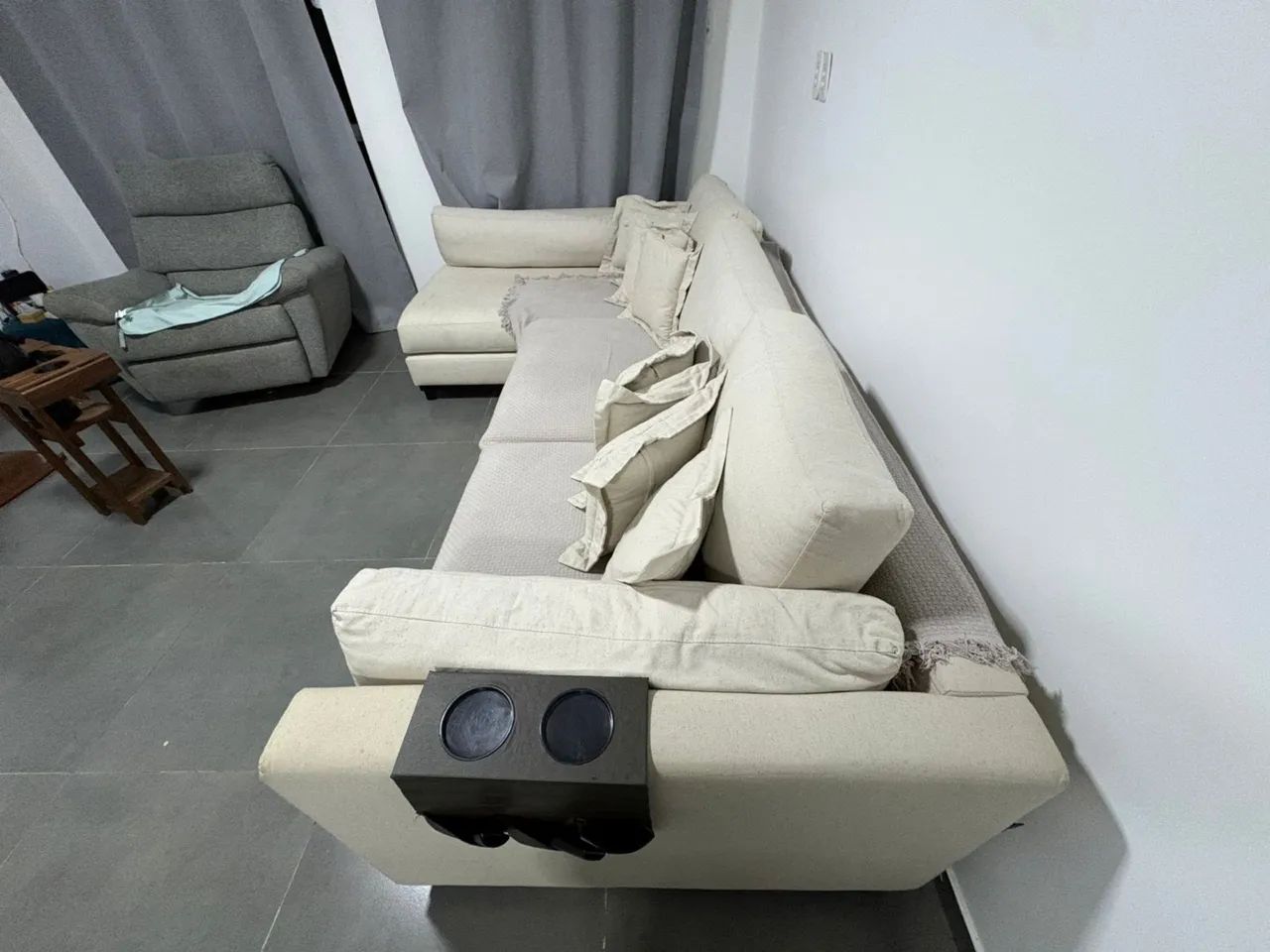 Sofa com chaise - Foto 2