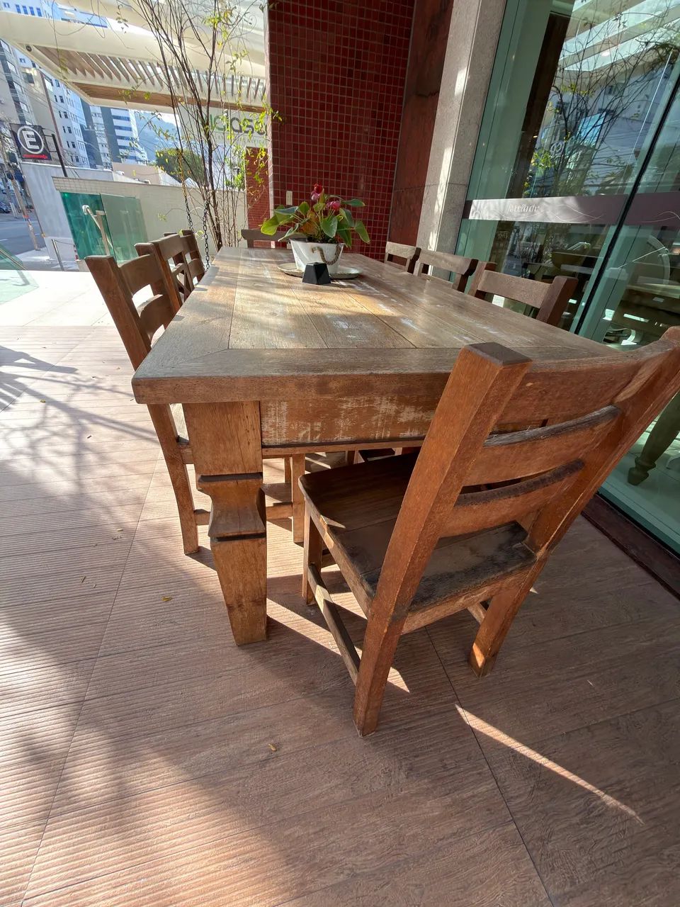Mesa de Jantar Móveis do Bem 8 lugares - Foto 4