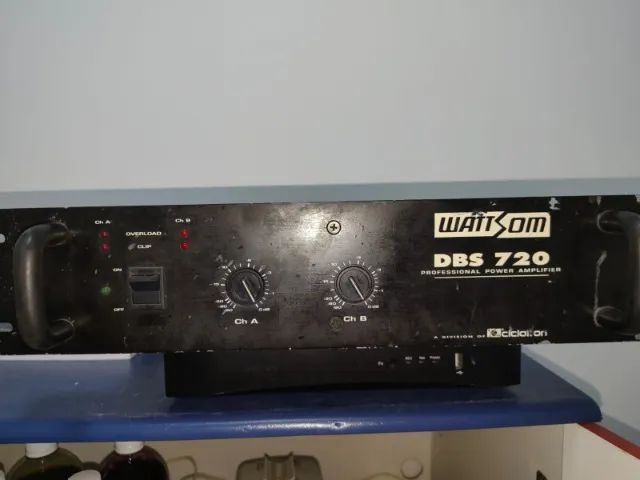 Wattsom DBS 720 Professional Power Amplifier - Foto 4