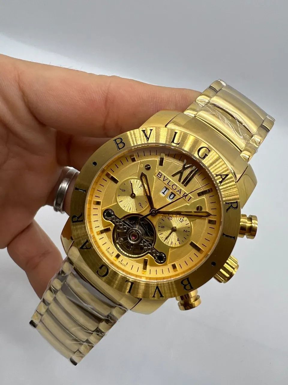 RELÓGIO BVLGARI AUTOMÁTICO  - Foto 4