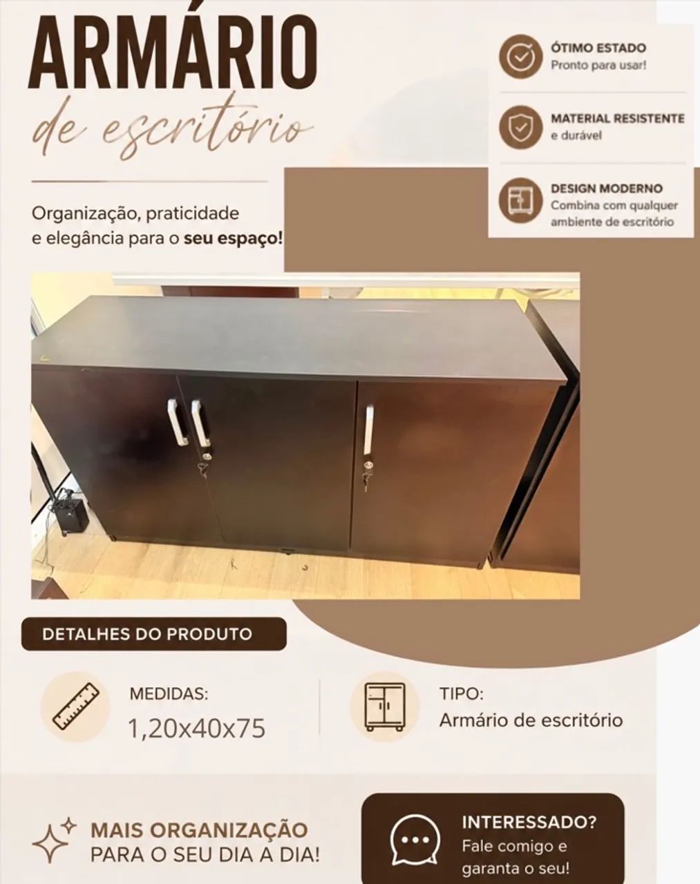 Armário 3 portas 