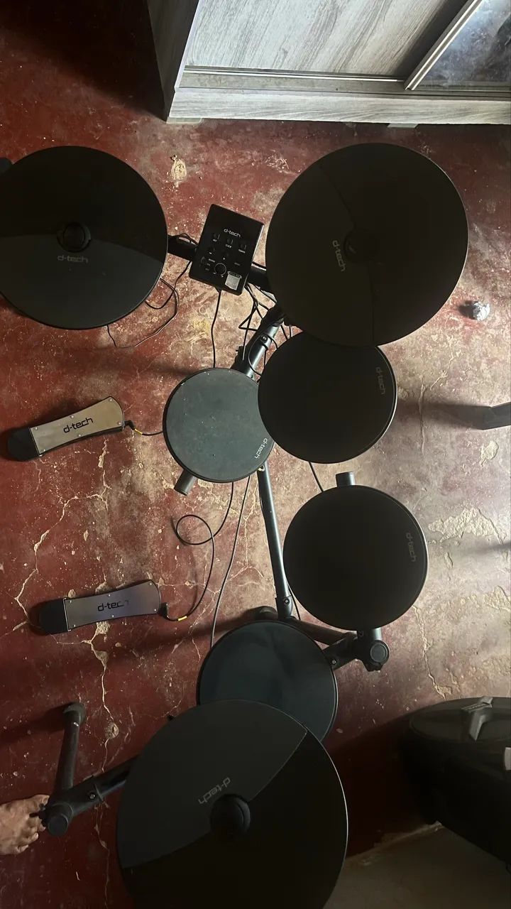 Bateria eletrônica D-Tech - Foto 4