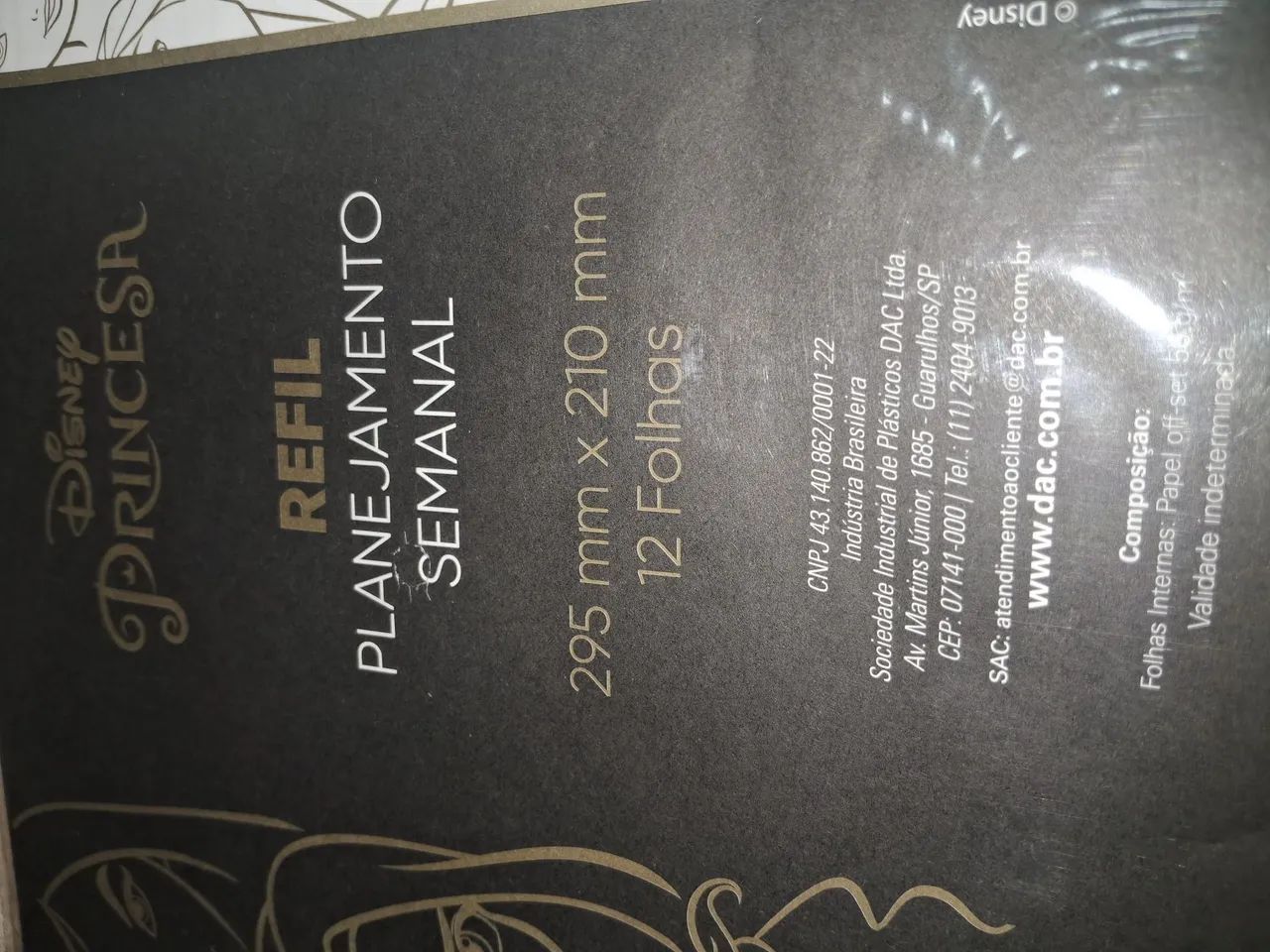 REFIL DE PLANEJAMENTO SEMANAL DA DAC PRINCESAS  - Foto 2