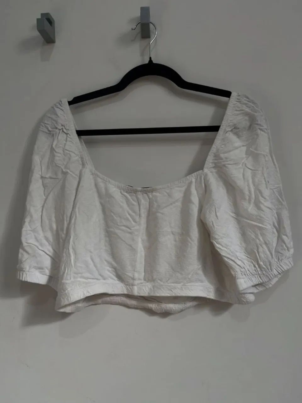 Cropped Branco TAM G - Foto 2