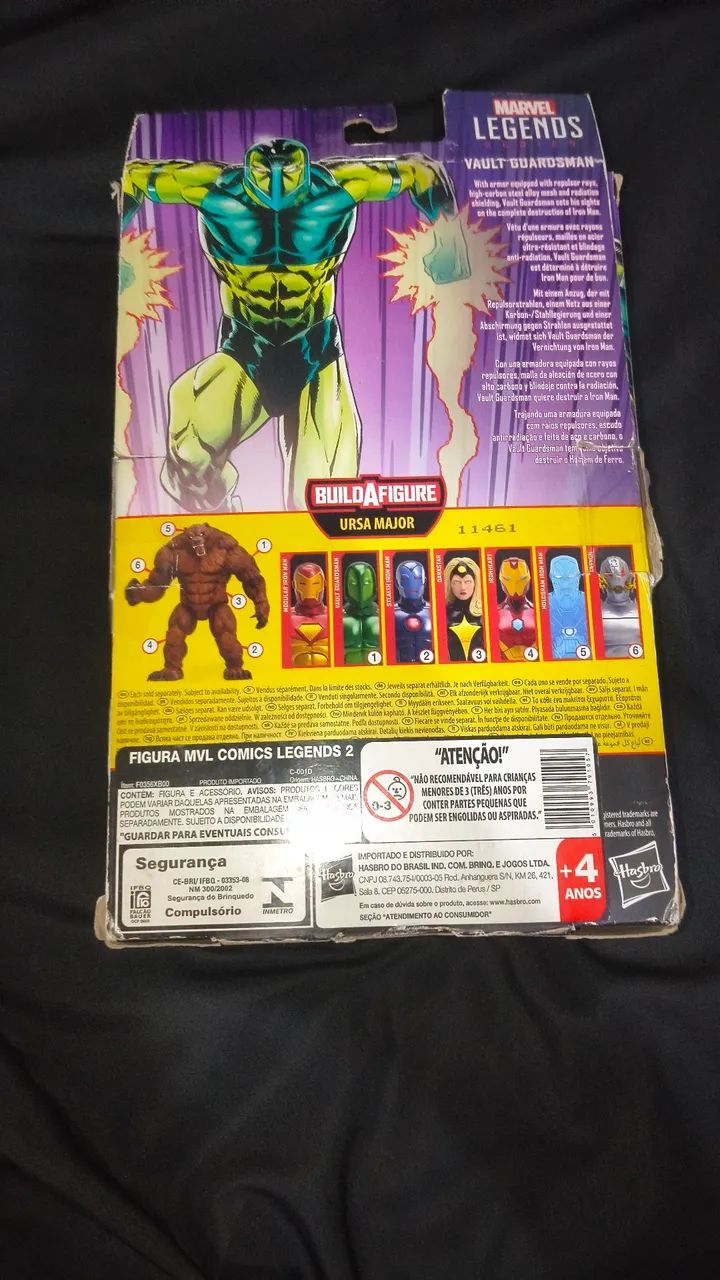 BONECO MARVEL LEGENDS VAULT GUARDSMAN ORIGINAL - Foto 3