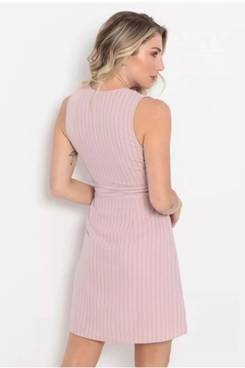 Vestido curto Colcci n-38 rosa claro - Foto 3