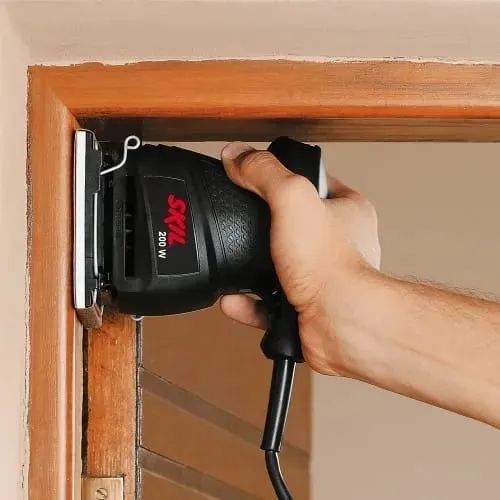 lixadeira orbital skil 200w 127v - Foto 4