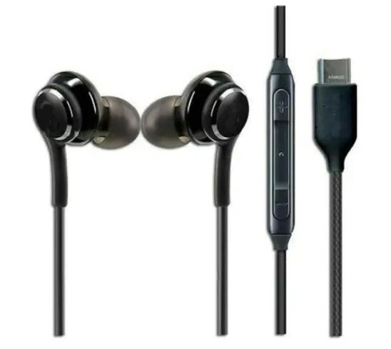 Fone de Ouvido com Fio e Microfone Tipo C