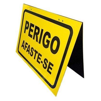 Cavalete Perigo Afaste-se