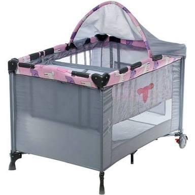Berço portátil Funny Voyage Rosa