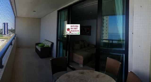Villa Lobos 2 suítes 100% mobiliado mega suíte master (andar alto linda vista para o rio) - Foto 5