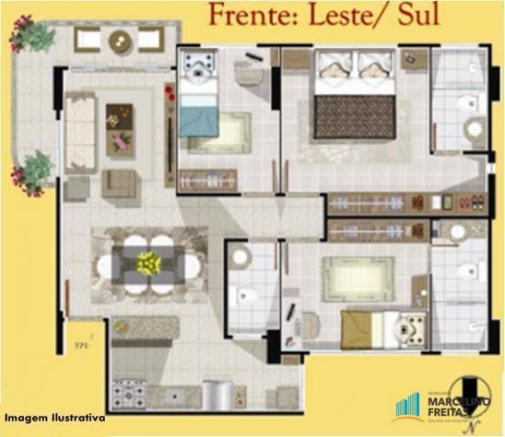 Apartamento para alugar, 70 m² por R$ 1.769,00/mês - Centro - Fortaleza/CE - Foto 9