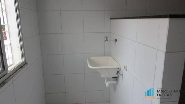 Casa com 1 dormitório para alugar, 38 m² por R$ 609,00/mês - Álvaro Weyne - Fortaleza/CE - Foto 9