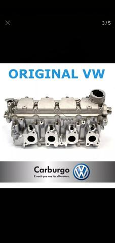 Cabeçote motor gol 1.0 fox kombi flex completo novo original vw