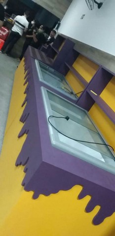 Moveis Para lojas de açai e sorveterias 