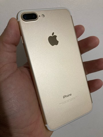 IPhone 7 Plus 128g Gold Super Conservado Troco