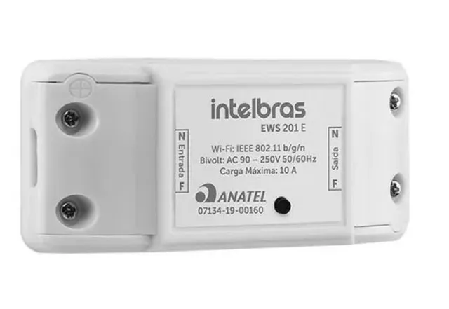 Controlador inteligente Smart Wi-fi Para Ambientes Intelbras Ews 201 E