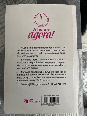 Livro A HORA É AGORA  - Foto 2