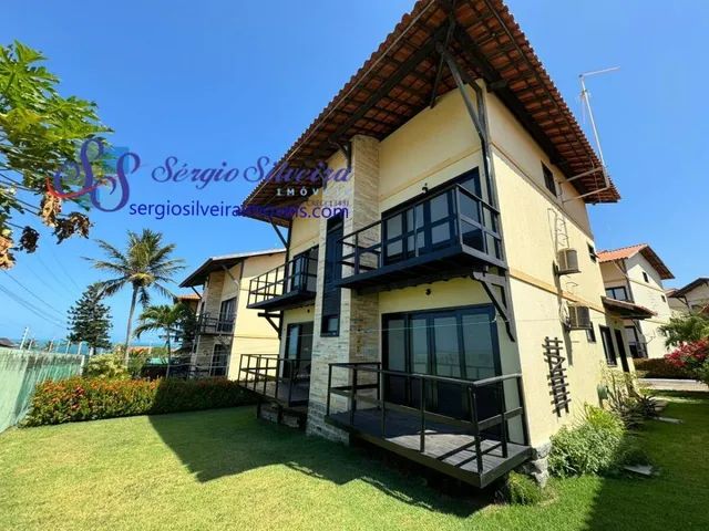 Casa duplex para aluguel com linda vista mar e 4 quartos