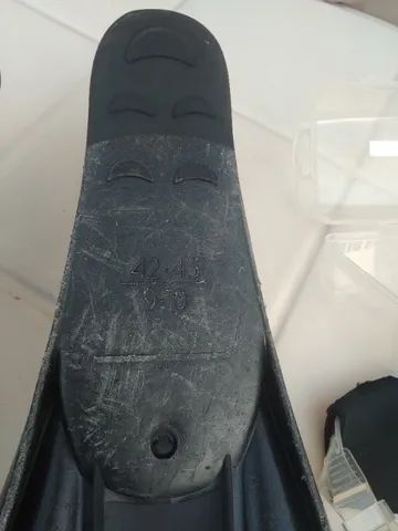 Kit Mergulho Nadadeira Fun Dive 41/42 (9/10) Máscara Snorkel - Foto 6